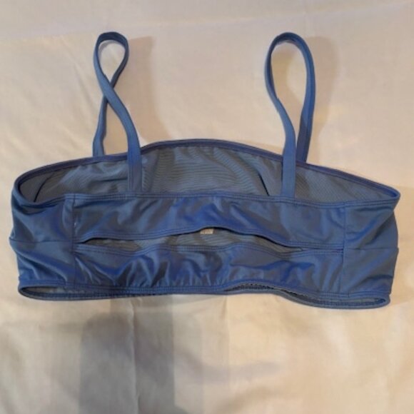 FP Movement by Free People Blue Bandeau Sports Bra- Large - Picture 4 of 5